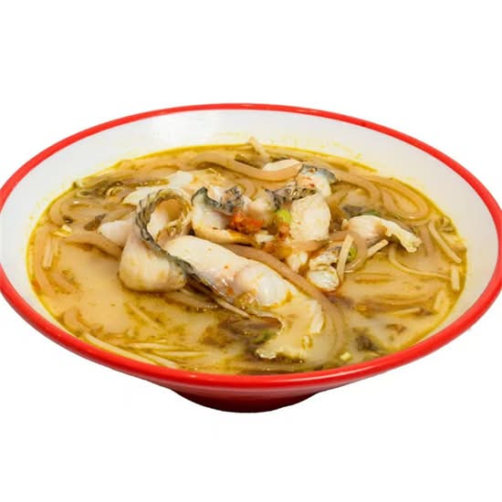 Rice Noodle Soup w. Fish Slices and Picked Mustard G08 老坛酸菜鱼片粉